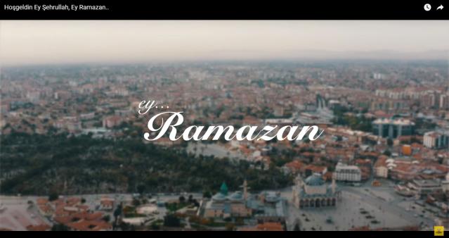 Konya Büyükşehir YouTube kanalı ramazan ayı için hazırlandı