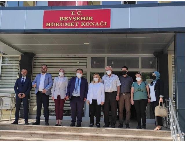 MHP Konya Milletvekili Esin Kara, Beyşehir ilçesini ziyaret etti