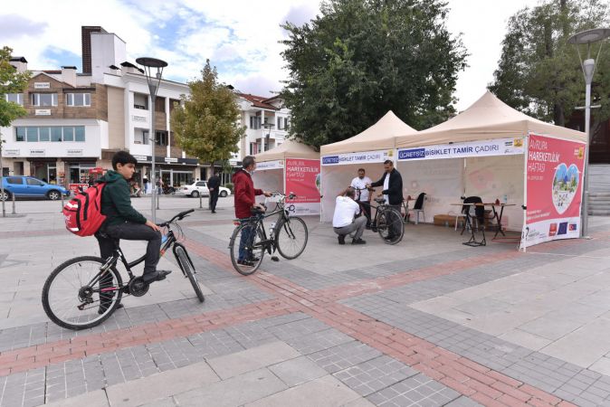 Konya’da Avrupa Hareketlilik Haftası’nda bisiklet tramvayı ücretsiz olacak