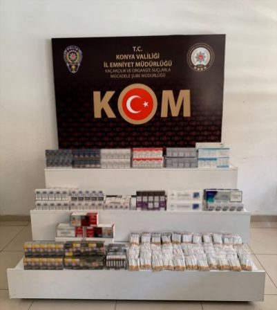 Konya’da 1030 paket gümrük kaçağı sigara ele geçirildiKonya’da 1030 paket gümrük kaçağı sigara ele geçirildi