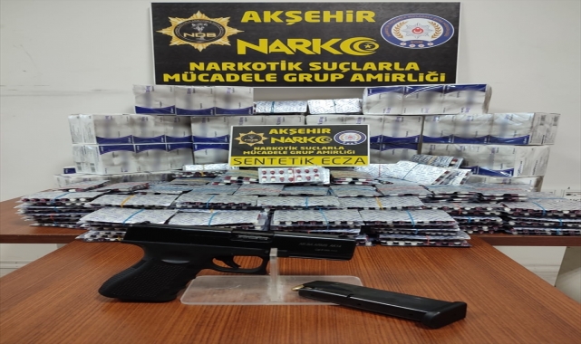 Konya’da uyuşturucu ticareti yaptıkları iddiasıyla 4 zanlı tutuklandı