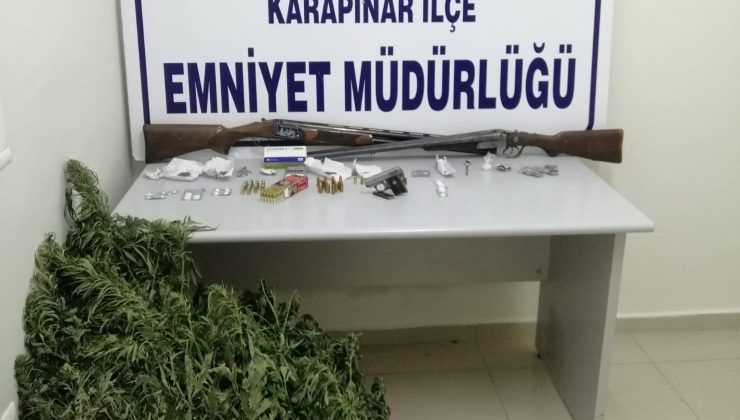 Konya’da Uyuşturucu Operasyonunda Yakalanan Şüpheli Tutuklandı