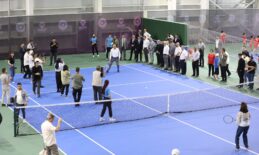 Karatay Belediyesi’nden Konya’nın En Büyük Kapalı Tenis Kortu
