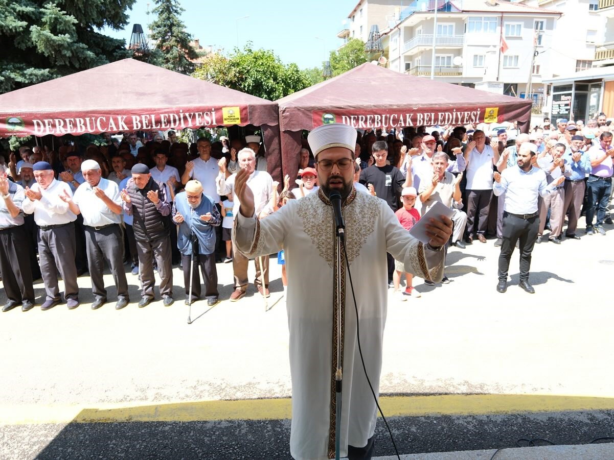 Derebucak’ta Kuraklık Sebebiyle Yeniden Yağmur Duası Yapıldı