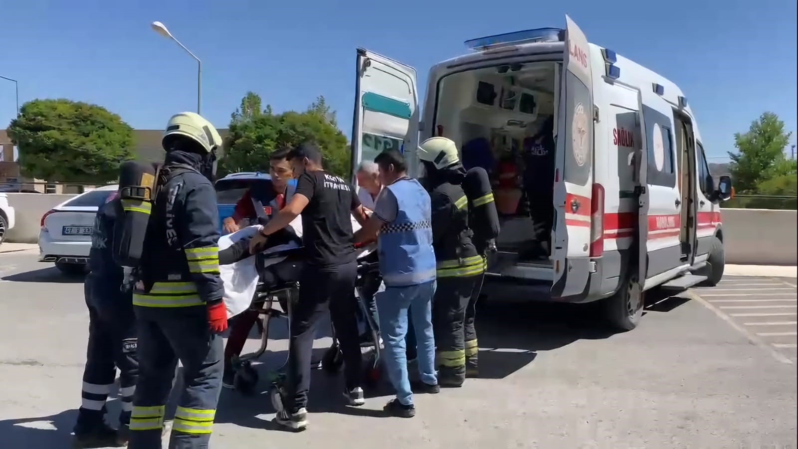 Beyşehir Devlet Hastanesi’nde Yangın Tatbikatı Gerçeğini Aratmadı