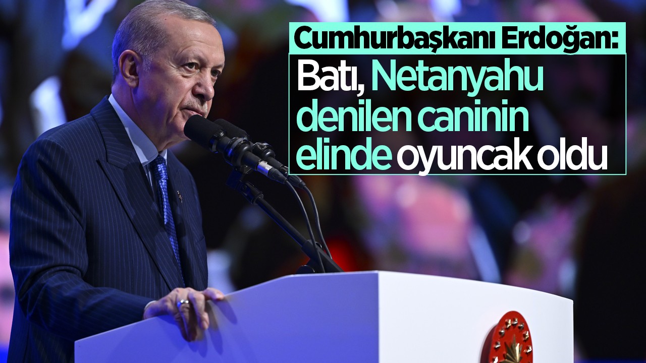 Batı, Netanyahu denilen caninin elinde oyuncak oldu