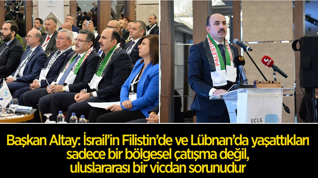 İsrail’in Filistin’de ve Lübnan’da yaşattıkları sadece bir bölgesel çatışma değil, uluslararası bir vicdan sorunudur