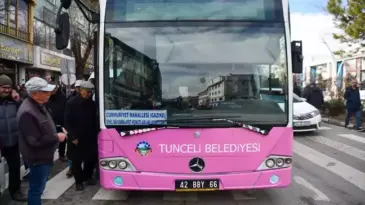 Konya’dan Tunceli’ye İki Yeni Otobüs Hizmete Girdi