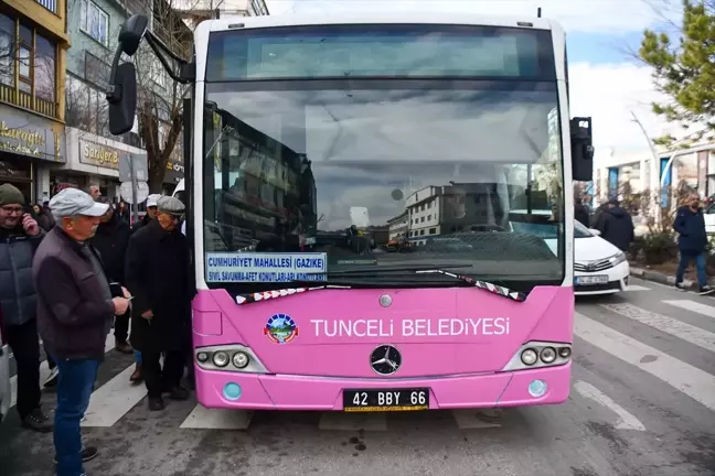 Konya’dan Tunceli’ye İki Yeni Otobüs Hizmete Girdi