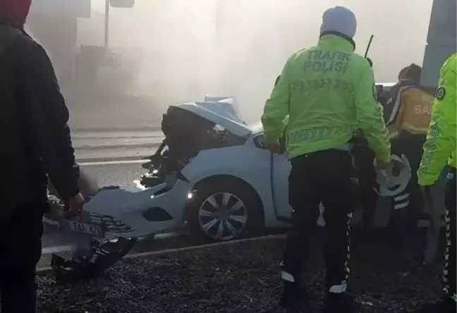 Konya’da Trafik Kazası: 3 Yaralı