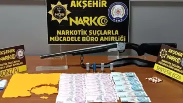 Akşehir’de Uyuşturucu Operasyonunda 1 Tutuklama