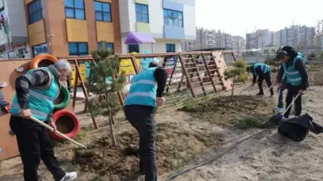 Hükümlülerden Okullara Temizlik Desteği