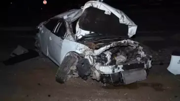 Konya’da Takla Atan Otomobilin Sürücüsü Kayboldu