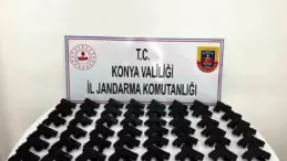 Beyşehir’de 48 Ruhsatsız Tabanca Ele Geçirildi