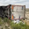 Karapınar’da Tır Devrildi, Sürücü Yaralandı
