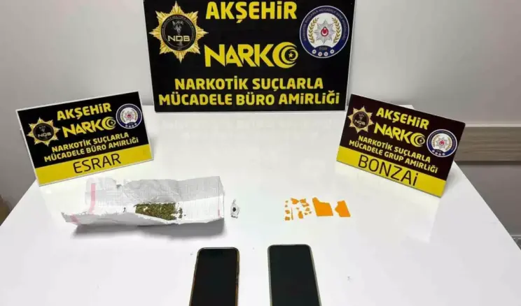 Akşehir’de Uyuşturucu Operasyonu: 2 Tutuklama