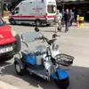 Karaman’da Elektrikli Bisiklet Kazası
