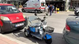 Karaman’da Elektrikli Bisiklet Kazası