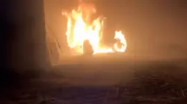 Karapınar’da Yangın: Traktör Kayıp