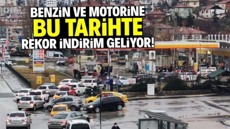 Benzin ve motorine rekor indirim geliyor! Tarih kesinleşti