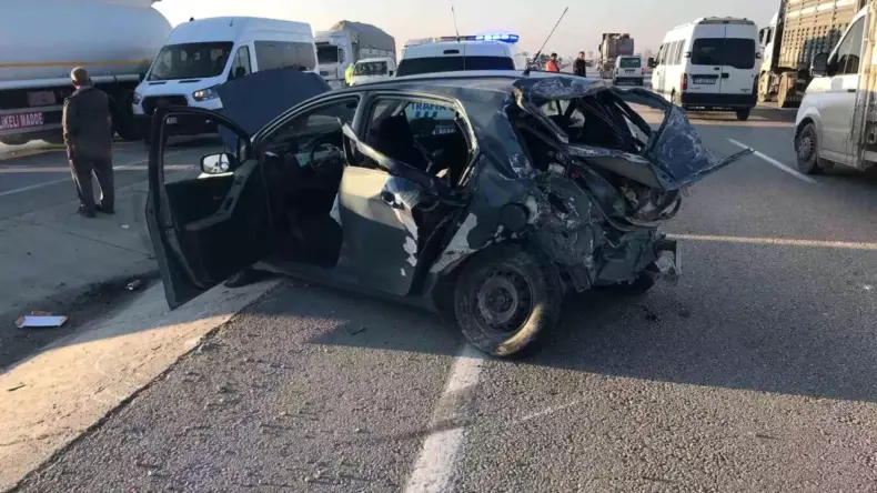 Ereğli’de Trafik Kazası: 1 Yaralı