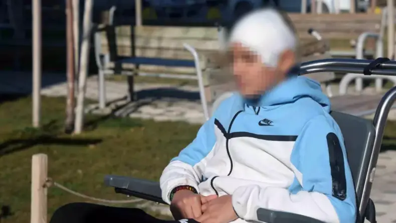 Konya’da Çocuk Arkadaşını Taşla Yaraladı