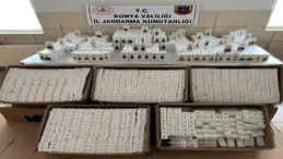 Konya’da 2500 Kaçak Parfüm Ele Geçirildi