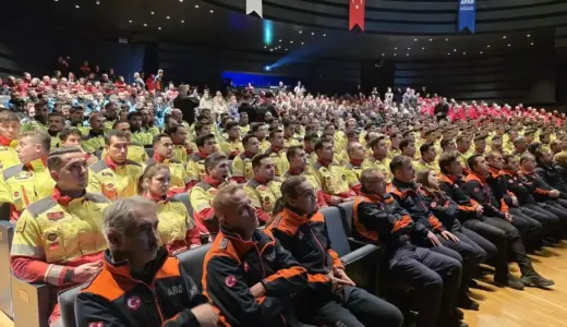 Konya’da Afet Gönüllülerine Sertifika