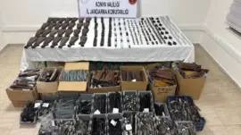 Konya’da 7 Silah Operasyonu: 3 Tutuklama