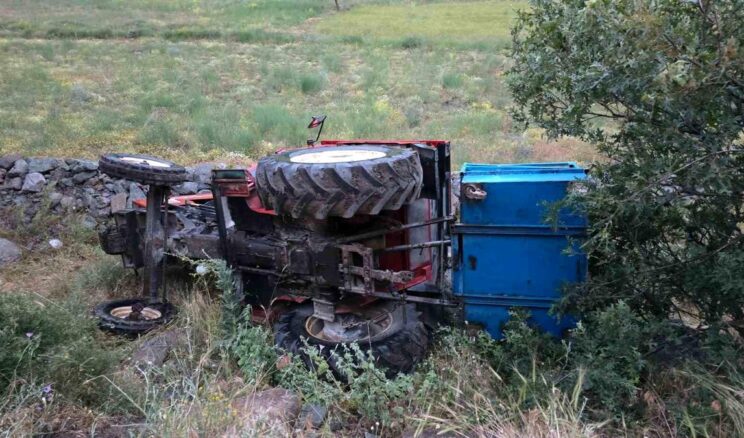 Seydişehir’de Traktör Devrildi: 1 Yaralı
